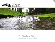 Tablet Screenshot of flyfishblueridge.com